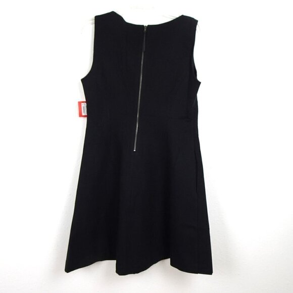 Spanx Perfect Fit & Flare Dress Women's Size L Black Stretch - Picture 5 of 10